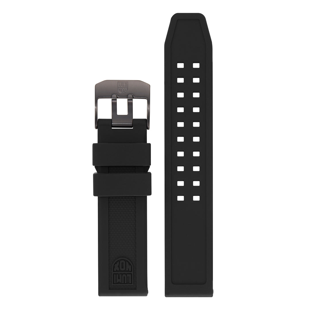 23mm Black Rubber Strap | Luminox Navy 3050 Series