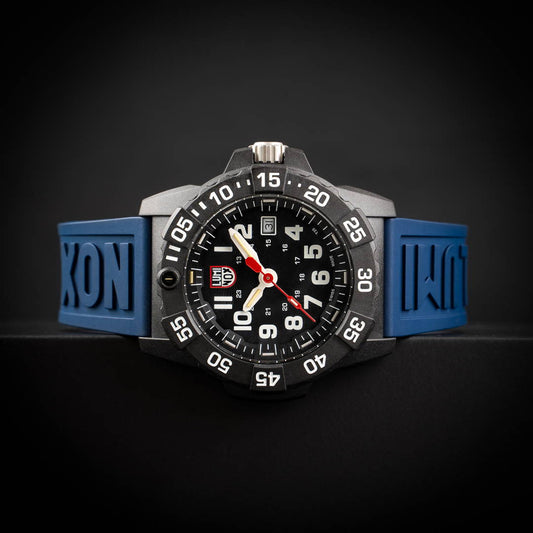 24mm Luminox Cut-to-Fit Blue Strap