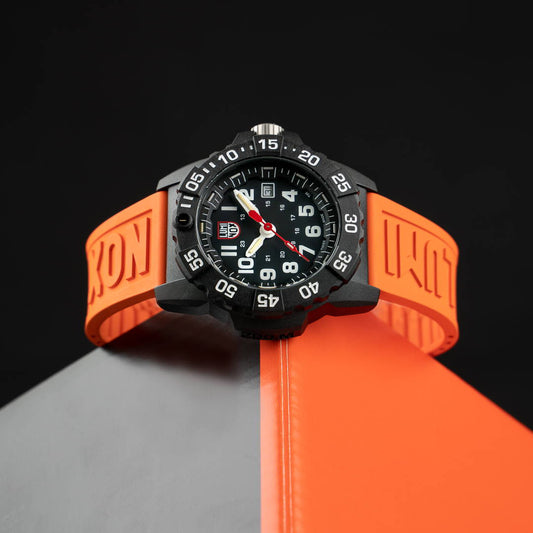 24mm Luminox Cut-to-Fit Orange Strap
