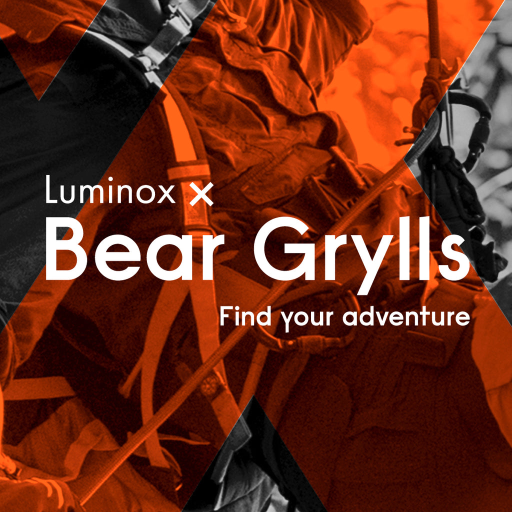 Luminox Partners Bear Grylls - NeverGiveUp Meets EverySecondCounts