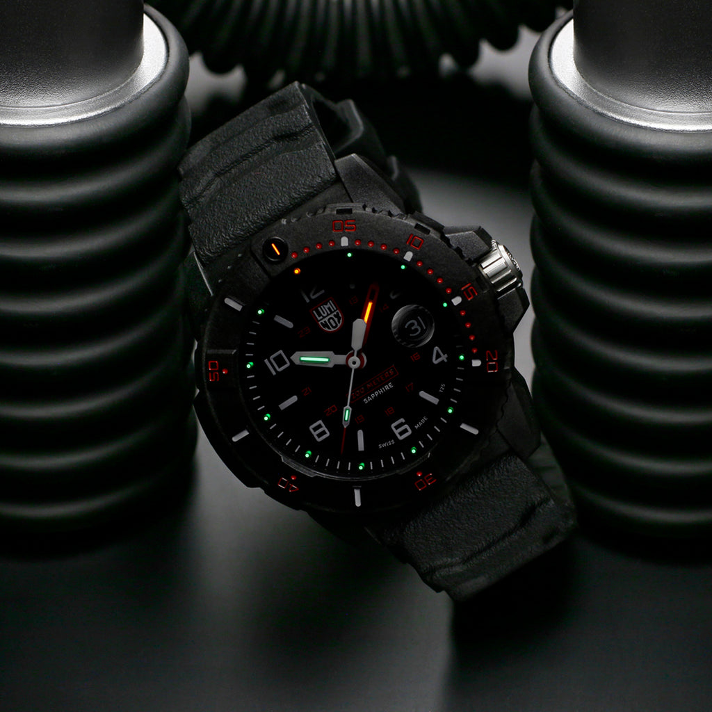 Luminox: Black and Red - A New Color for Navy SEALs 3600 Series