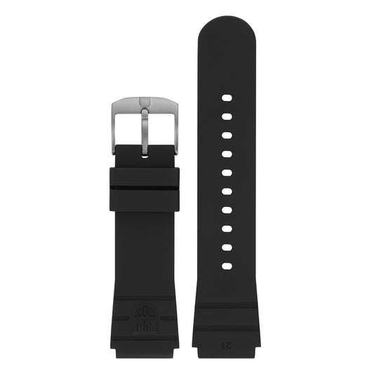 21mm Black Rubber Strap | Luminox Navy 3000 Series