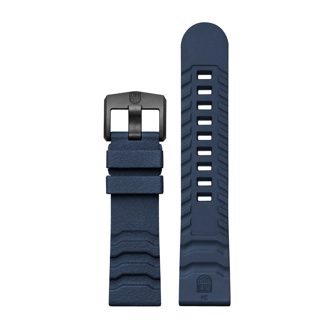 24mm Blue Rubber Strap | Luminox Navy 3600 / 3800 Series