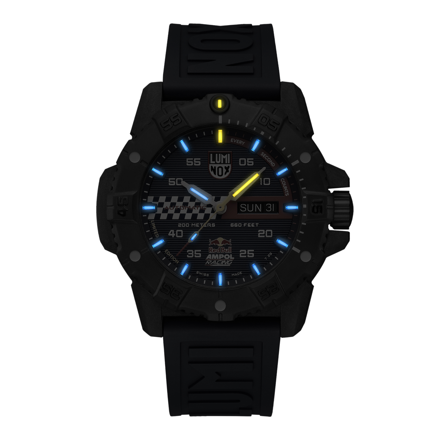 Red Bull Ampol Automatic Master Carbon Seal - 3863.ARB Limited Edition