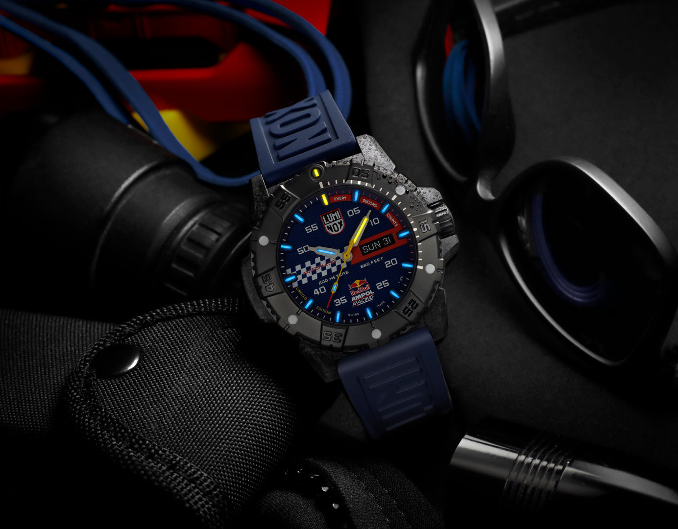 Red Bull Ampol Automatic Master Carbon Seal - 3863.ARB Limited Edition