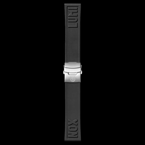 Black - 24mm Cut-To-Fit Luminox Branded Strap