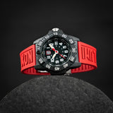 Red - 24mm Cut-To-Fit Luminox Branded Strap